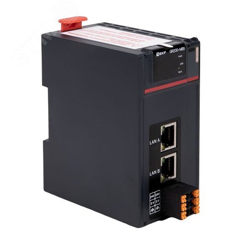 Модуль сетевой удалённого расширения ввода и вывода Modbus TCP GR200-MBS D-CARD - фото 1