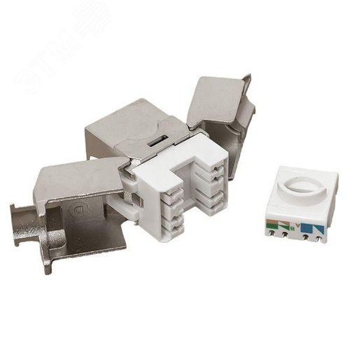 Модуль Keystone TERACOM CS Cat.6 экранированный STP 110 IDC 180 градусов самозажимной (Toolless) - фото 6