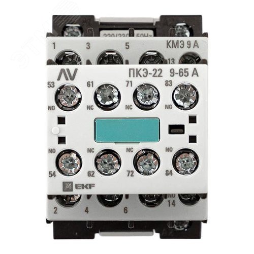 Комплект КМЭ 9А 1NO 230В АС с дополнительными контактами 2НО+2НЗ EKF AVERES - фото 3
