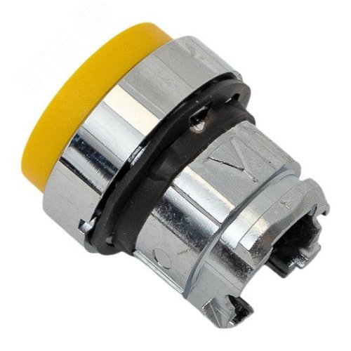 Исполнительный механизм кнопки XB4 желтый выпирающая возвратный без фиксации, без подсветки IP65 - фото 7