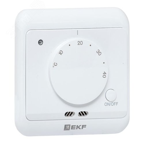 Изображение товара Термостат для теплых полов механический 16 A 230В EKF (шт)