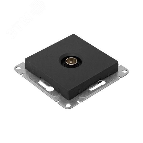 Эпика Механизм розетки TV одиночная черный EKF - фото 8