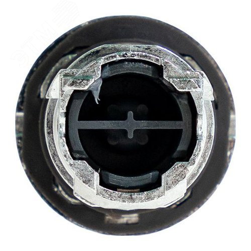 Исполнительный механизм кнопки XB4 черный плоский возвратный без фиксации, стрелка IP65 - фото 5