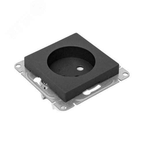 Эпика Механизм розетки 16А без заземления без шторок черный EKF - фото 8