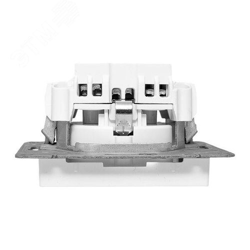 Эпика Механизм розетки 16А с заземлением без шторок белый EKF - фото 6