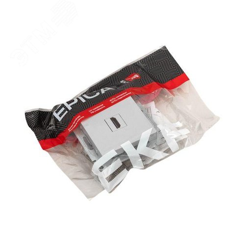 Эпика Механизм розетки HDMI алюминий EKF - фото 8