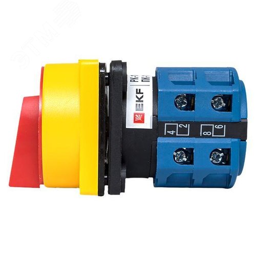 Переключатель кулачковый ПК-1-22 25А 2P 1-0-2 с блокировкой IP65 PROxima - фото 5