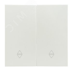 Валенсия лицевая панель выключателя 2-кл. проходного 10А жемчуг - фото 3