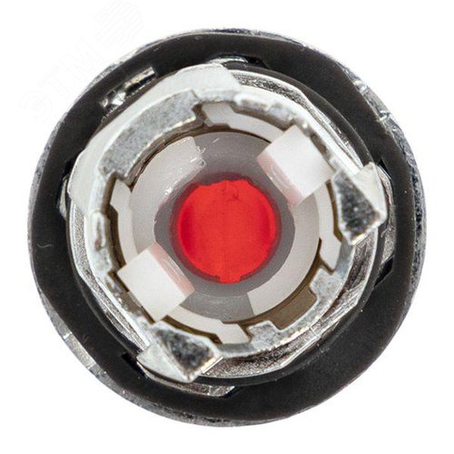Исполнительный механизм переключателя S4 красный на 2 положения возвратный без фиксации, с подсветкой с короткой ручкой IP65 - фото 7