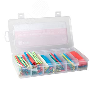 Набор ТУТ нг бокс: 5 цветов разного диаметра (4/2,6/3,8/4,10/5,12/6,20/10) 105шт. 100мм. PROxima - фото 2