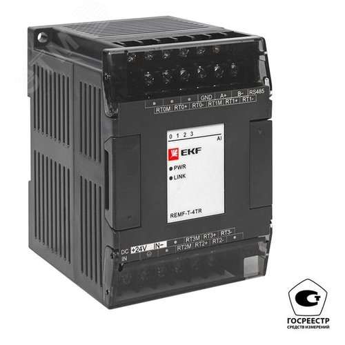 Модуль ввода термосопротивлений REMF 4 PRO-Logic  (с поверкой) - фото 1