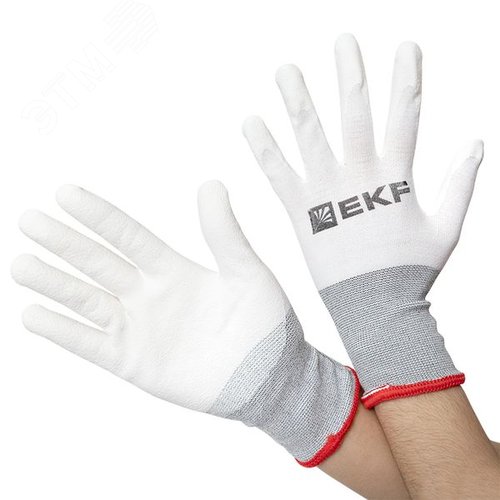 Перчатки рабочие PROFI Touch для чистовых работ (15 класс, 7 размер) EXPERT EKF - фото 6