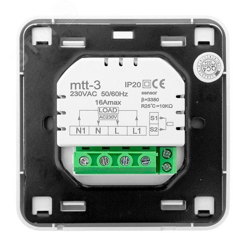 Термостат для теплых полов механический 16 A 230В EKF - фото 4