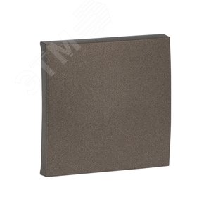 Валенсия лицевая панель выключателя 1-кл. 10А графит - фото 1