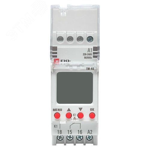 Таймер электронный астрономический одноканальный TM-AS EKF - фото 5