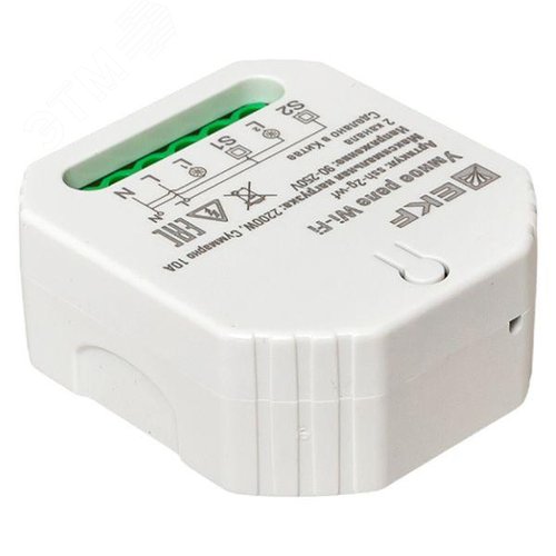 Умное реле в подрозетник 2-канальное Wi-Fi EKF Connect - фото 8