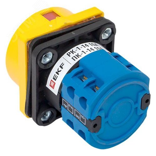 Переключатель кулачковый ПК-1-14 10А 4P 0-1 с блокировкой IP65 PROxima - фото 9