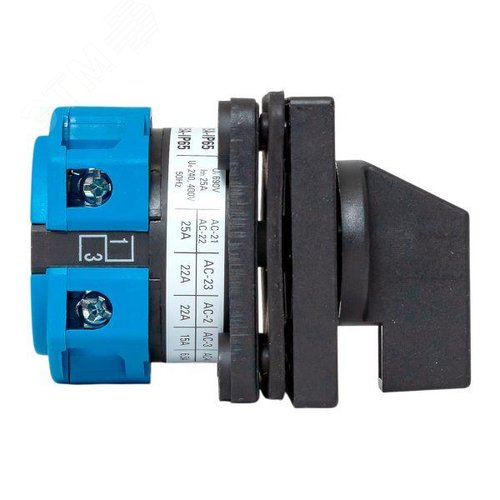 Переключатель кулачковый ПК-1-41 25А 1P 1-0-2 IP65 - фото 3