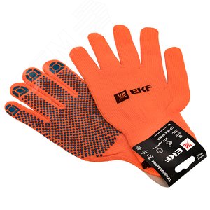 Перчатки рабочие ТОЧКА ЗИМА с ПВХ-покрытием утепленные (размер 10) - фото 2