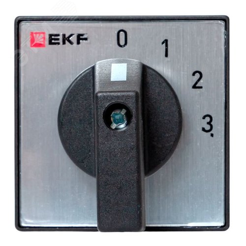 Переключатель кулачковый ПК-1-101 10А 1P 0-1-2-3 IP65 EKF - фото 2