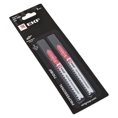 Пилки для электролобзика T101BIF (чистовой рез ламината)(BIM)(2 шт) EKF Professional - фото 5