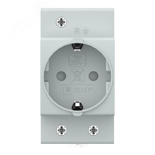 Розетка щитовая на DIN-рейку РДЕ-47 16А (под евро вилку сзаземлением) EKF PROxima - фото 2