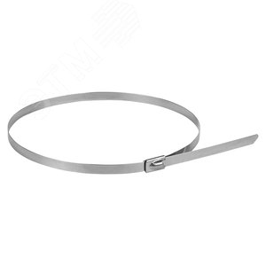 Хомут AISI 304 из нержавеющей стали, 4.6x360 (10 шт.) FlexLock PROxima - фото 1