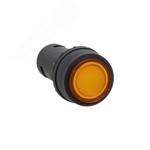 Кнопка SW2C-10D с подсветкой желтая NO 24В PROxima