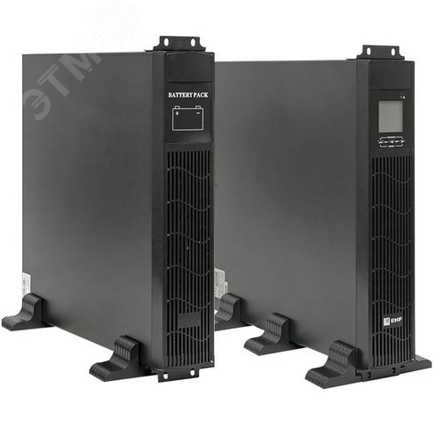 Источник бесперебойного питания Online E-Power SW900pro-RTB 3000 Ва 3 мин Rack 6хIEC C13, C20 - фото 1