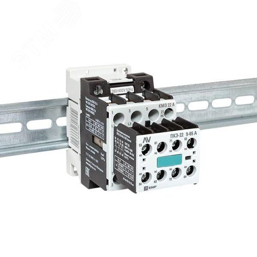 Комплект КМЭ 22А 1NC 400В АС с дополнительными контактами 2НО+2НЗ EKF AVERES - фото 2