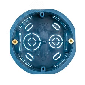 Коробка установочная КМТ-010-033 для твердых стен (71х45) с саморезами IP20 розничный стикер PROxima - фото 2