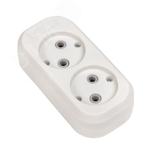 Колодка без заземления 2х10 А 2.2 кВт Эксперт - фото 2