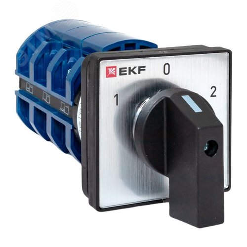 Изображение товара Переключатель кулачковый ПК-1-23 63А 3P 1-0-2 IP65 EKF (шт)