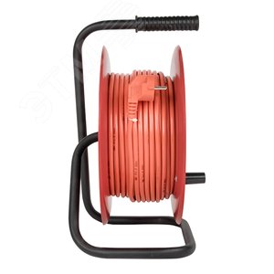 Удлинитель на катушке Гефест 2.0 4 гнезда 30м с заземлением и предохранителем ПВС 3*1,5 16А/3,5к Вт IP44 PROxima - фото 3