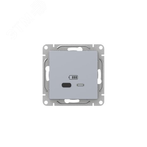Эпика Механизм розетки USB-С быстрая алюминий EKF - фото 1