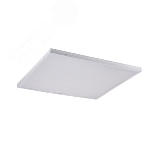 Панель светодиодная 25 мм (ДВО) ДУО-4109-L 40Вт 4000К опал с равномерной засветкой 595х595 Basic - фото 2