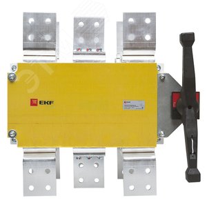 Рубильник-переключатель 2000A 3P c рукояткой управления для прямой установки PowerSwitch - фото 3