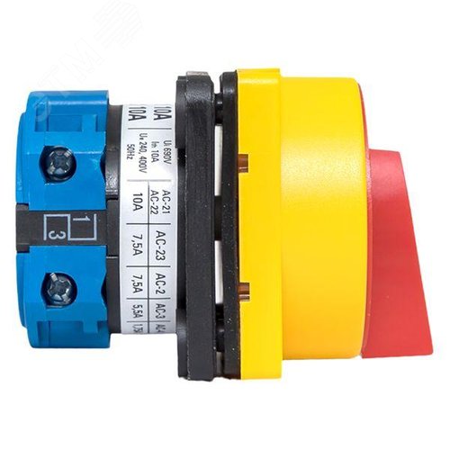 Переключатель кулачковый ПК-1-21 10А 1P 1-0-2 с блокировкой IP65 PROxima - фото 3