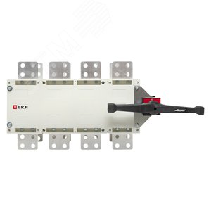 Рубильник-переключатель 1600A 4P c рукояткой управления для прямой установки PowerSwitch - фото 2