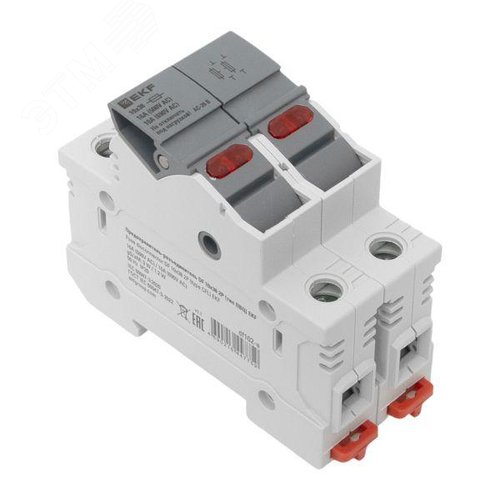 Предохранитель-разъединитель DF 10х38 2Р (тип ПВЦ) - фото 12