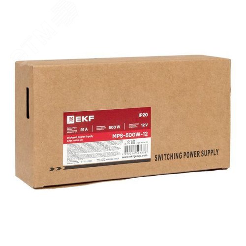 Блок питания на монтажную панель 500 Вт, 220 В AC /12В DC - фото 8