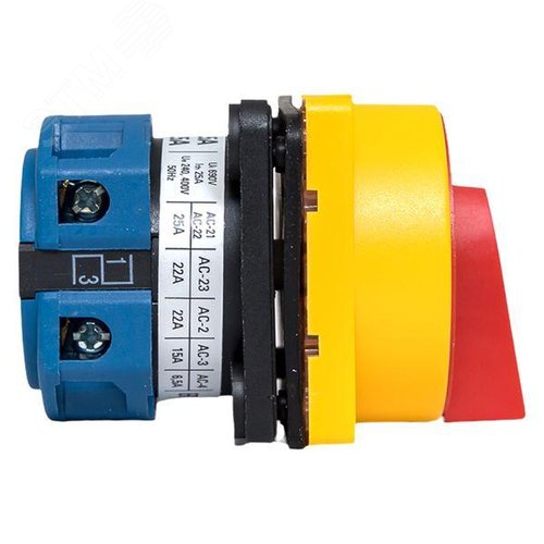 Переключатель кулачковый ПК-1-21 25А 1P 1-0-2 с блокировкой IP65 PROxima - фото 3