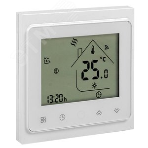Умный термостат для теплых полов электр.16 A 230 В Wi-Fi HomeConnect