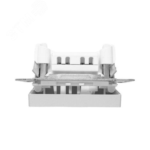 Эпика Механизм выключателя 1кл. с подсветкой алюминий EKF - фото 6