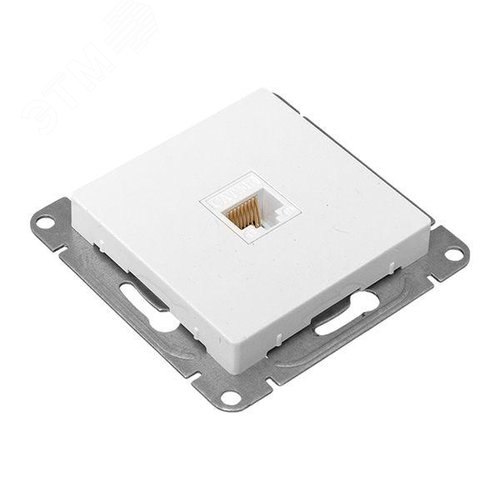 Эпика Механизм розетки RJ45 (cat5) белый EKF - фото 6