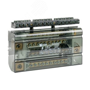 Дополнительная шина (14 отв.) для подключения к верхнему полюсу блока распределительного (кросс-модуль) 160A PROxima - фото 2