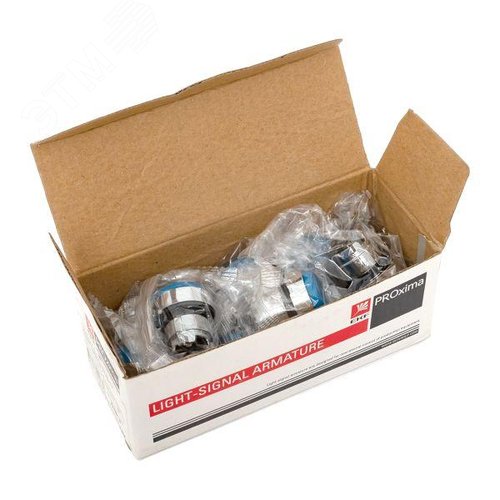 Механизм кнопки исполнительный XB4 синий выпирающая возвратный без фиксации без подсветки PROxima - фото 6