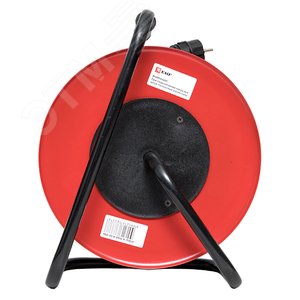 Удлинитель на катушке Гефест 2.0 4 гнезда 30м с заземлением и предохранителем КГ 3*2,5 16А/3,5кВ тIP44 PROxima - фото 4