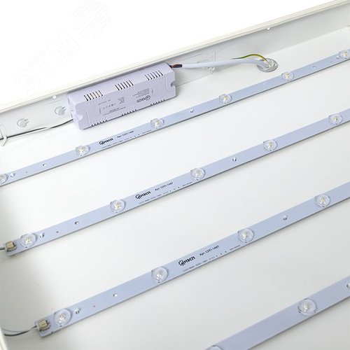 Панель светодиодная ДВО-1002 Опал равномерный 36Вт 4000К 595х595х55 IP54 - фото 9