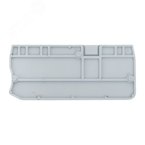 Заглушка для 4 Push-in 3 вывода серая - фото 3